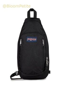 Move Sling Crossbody Bag Padded Back Adjustable Strap Zippered Pockets